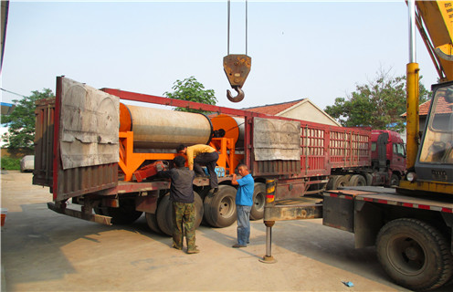 磁選機(jī)，磁選機(jī)磁選現(xiàn)場(chǎng)