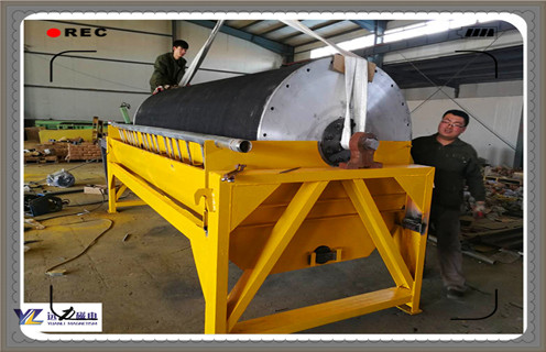 永磁筒式磁選機，干粉永磁筒式磁選機，天津永磁筒式磁選機