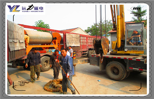 永磁大塊磁選機，東莞永磁大塊磁選機_鐵礦選礦東莞永磁大塊磁選機磁場一般為多少_磁塊如何排列