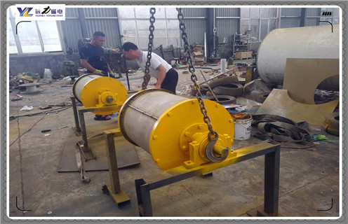 永磁滾筒，湖北永磁滾筒結(jié)構(gòu)圖_滾筒磁選機(jī)多少錢一臺(tái)，湖北永磁滾筒結(jié)構(gòu)圖工作原理