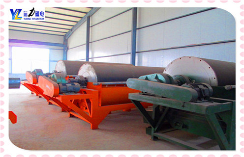 永磁濕式磁選機(jī)，四川永磁濕式磁選機(jī)_遠(yuǎn)力四川永磁濕式磁選機(jī)的結(jié)構(gòu)磁場(chǎng)分布圖 